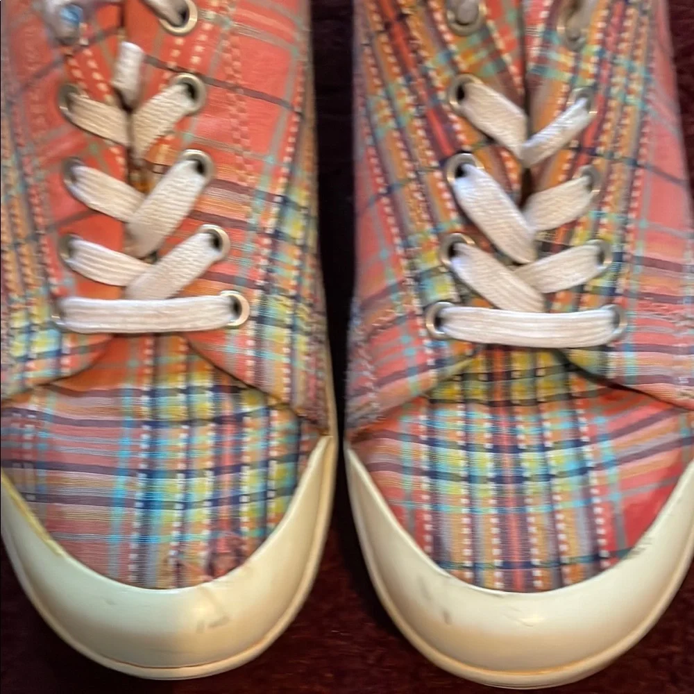Dansko Multicolor Plaid Sneakers - Picture 5 of 6